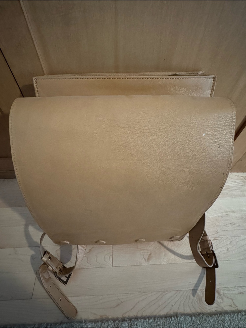 Gathre Leather Backpack - Picture 3 of 8